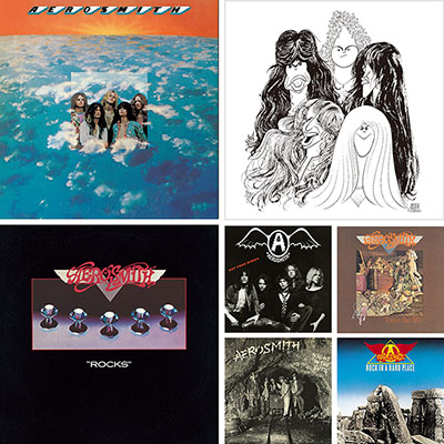 エアロスミス 名盤 紙ジャケットSHM-CD再発 第1弾 7タイトル 2025年7