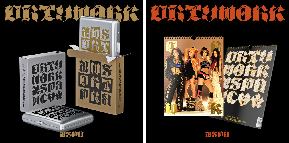 aespa ニューシングル『Dirty Work』HMV限定特典 + 応募シリアルコード