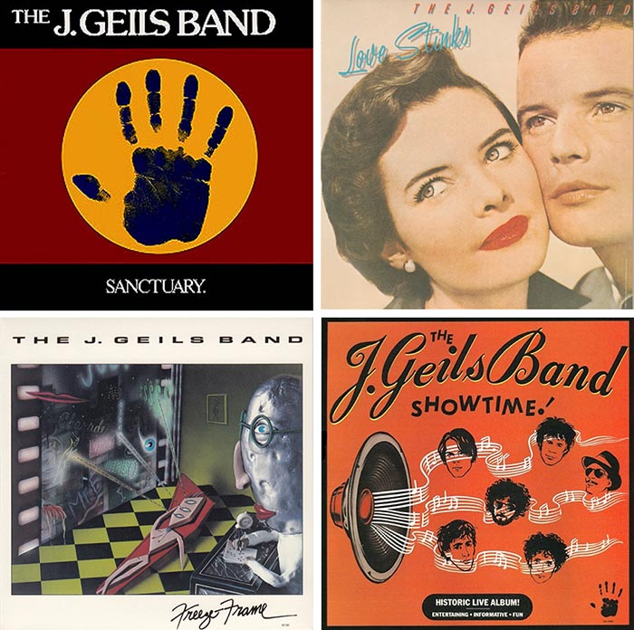 J.ガイルズ・バンド 1978～82年 EMIレーベル期 名盤4タイトル 高音質