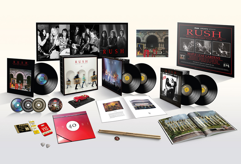 RUSH の名盤8thアルバム『MOVING PICTURES』のリリース40周年記念盤