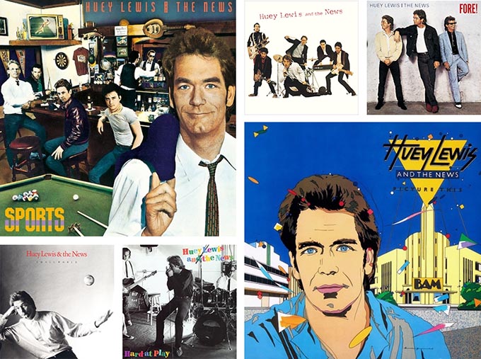 ヒューイ・ルイス＆ザ・ニュース 名盤6タイトル 高音質ハイレゾ対応