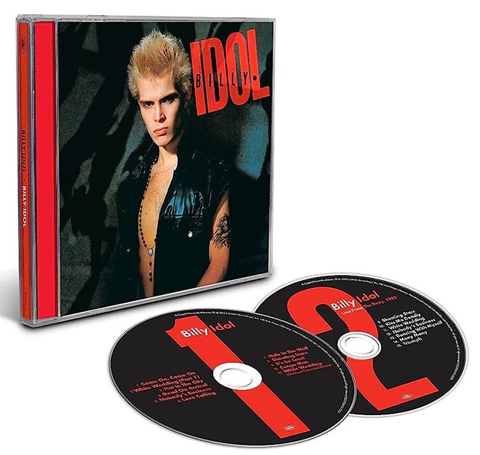 ビリー・アイドル 1982年 名盤『Billy Idol』CD2枚組拡大盤再発 - 未