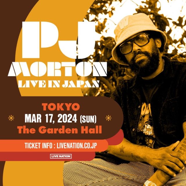 PJ Morton（PJ・モートン）｜ライブ・コンサートのチケット ローチケ