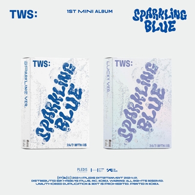 TWS 1st Mini Album「Sparkling Blue」 (Lucky Ver.) : TWS