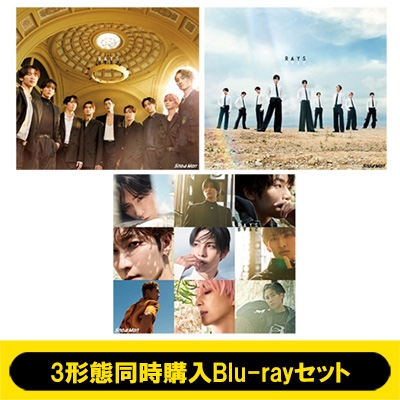 3形態同時購入Blu-rayセット》 RAYS 【初回盤A+初回盤B+通常盤