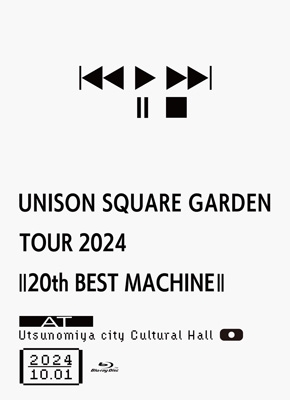 UNISON SQUARE GARDEN TOUR 2024「20th BEST MACHINE」 at Utsunomiya