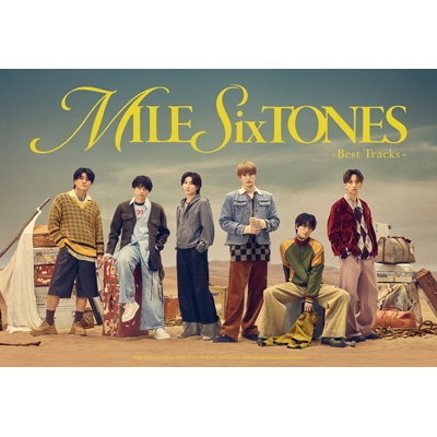 MILESixTONES -Best Tracks-【初回盤B】(2CD+Blu-ray) : SixTONES