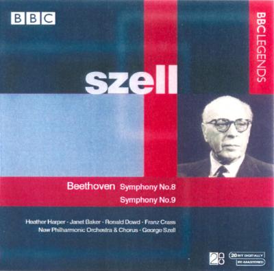 交響曲第8&9番『合唱』 セル＆ニュー・フィルハーモニア（1968