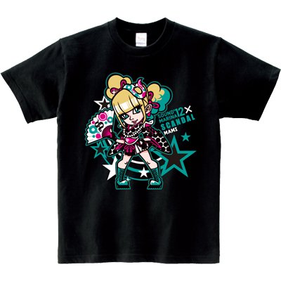 SOUND MARINA '12×SCANDAL コラボTシャツ（MAMI）【S】 : SCANDAL