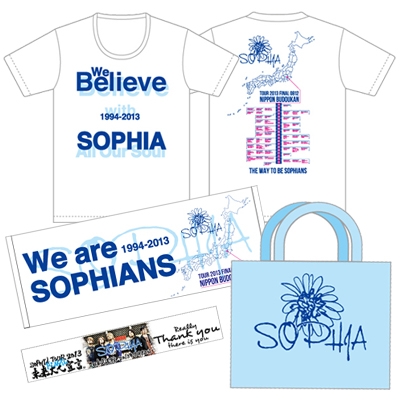 SOPHIA日本武道館公演限定 Tシャツ&タオルセット【Sサイズ】（2回目