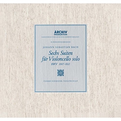 無伴奏チェロ組曲全曲 フルニエ（1960～61）（2SACD