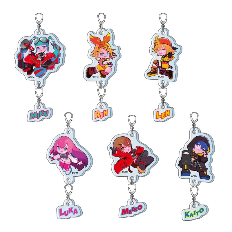 連結アクリルキーホルダー(ランダム/全6種類)/ マジカルミライ 2023