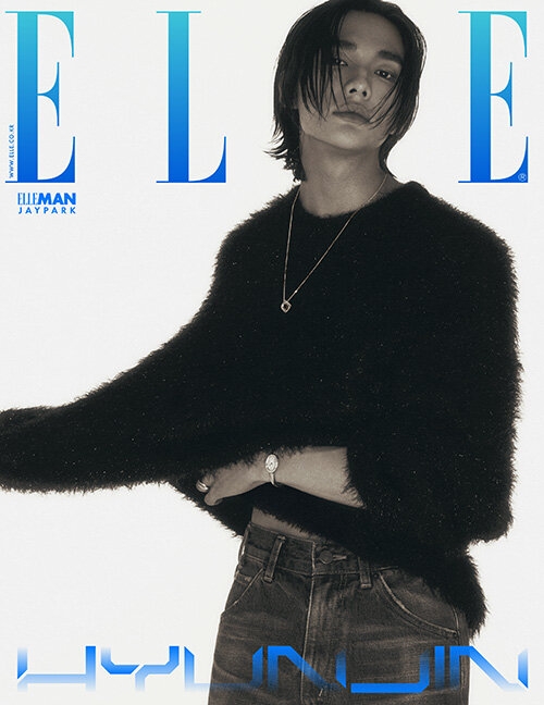 ELLE 2024年 5月号(Korea)【表紙：ヒョンジン（Stray Kids）B