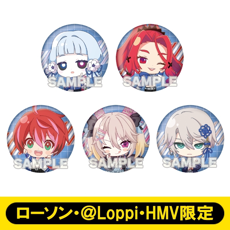 缶バッジセットC ミニキャライラスト（コクリコット/マリア/きらら