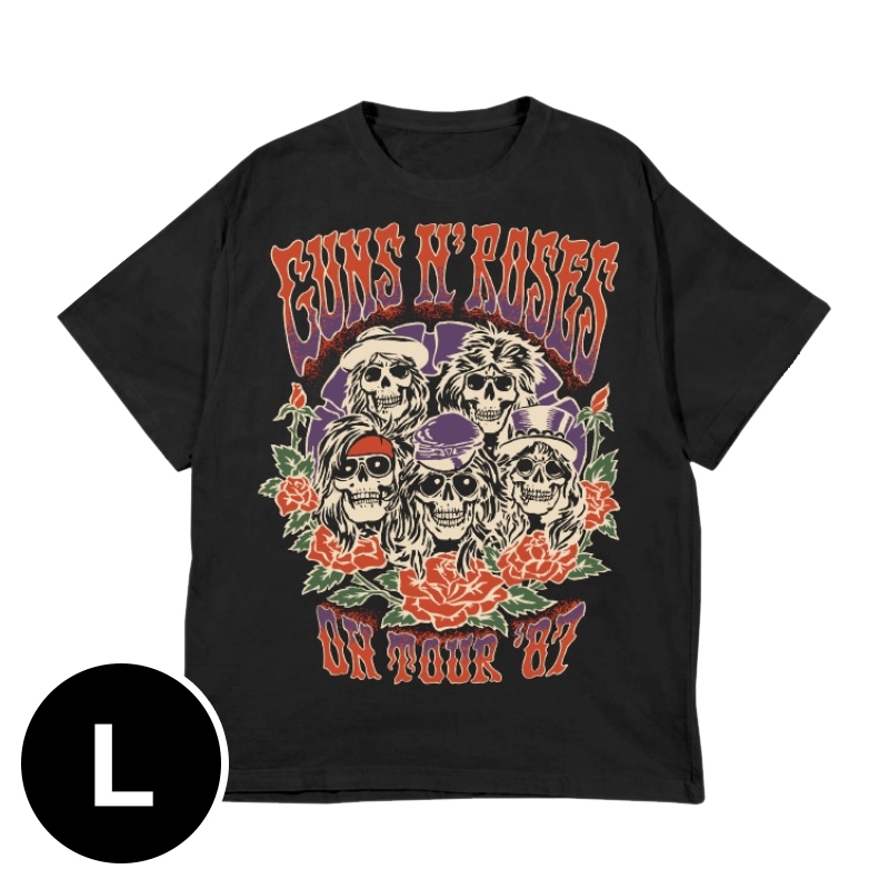 On Tour'87 S/S Tee Black（L） : Guns N' Roses | HMV&BOOKS online