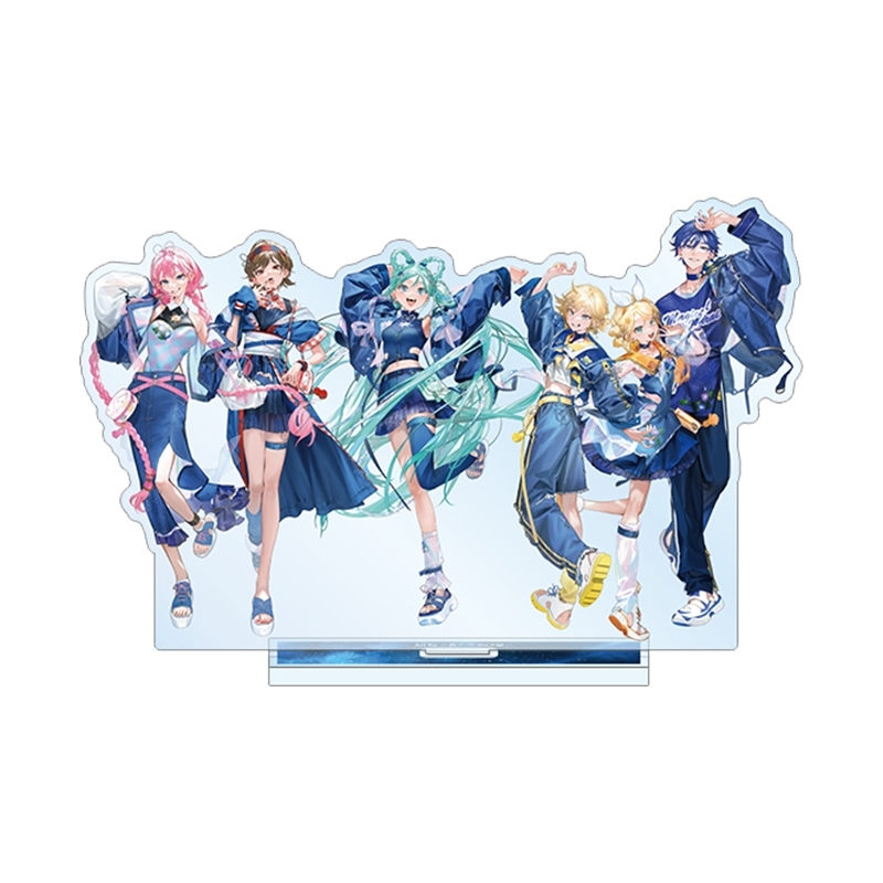 マジカルミライ 2025 BIGアクリルスタンド 集合 Art by 二色こぺ