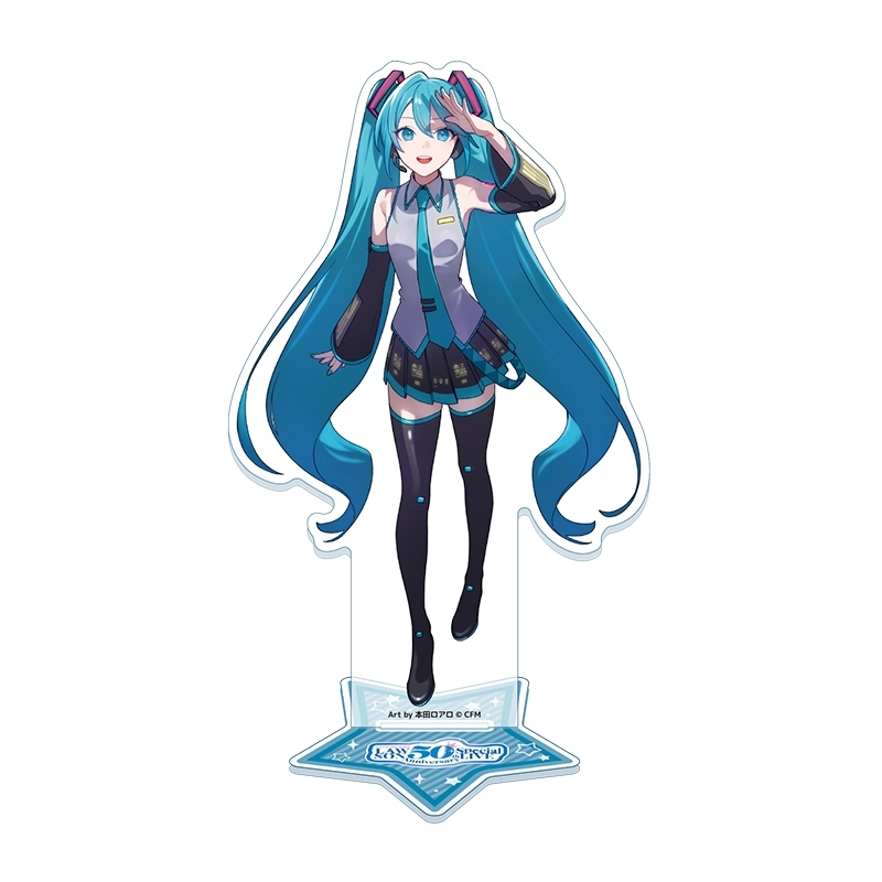 ビッグアクリルスタンド 初音ミク ver./ 初音ミク LAWSON 50th