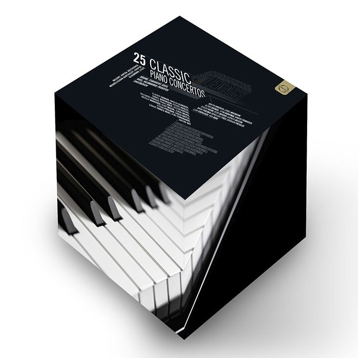 ピアノ・コンチェルト25（7DVD+1CD） | HMV&BOOKS online - 2061188