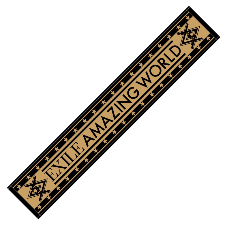 マフラータオル/ EXILE LIVE TOUR 2015 “AMAZING WORLD” : EXILE