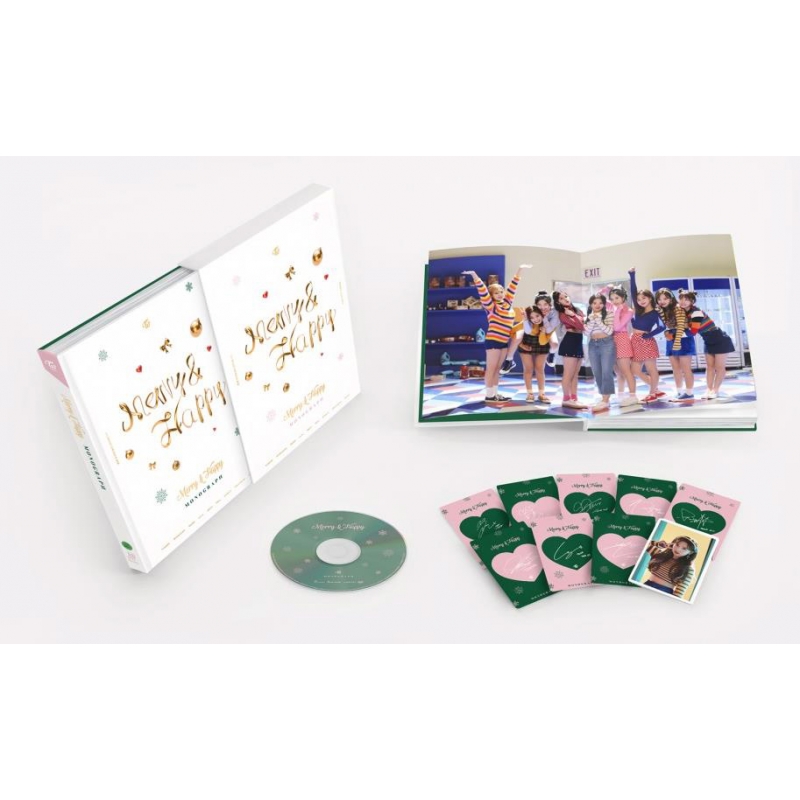 Merry & Happy MONOGRAPH ［BOOK+DVD(再生不可)+GOODS］ : TWICE