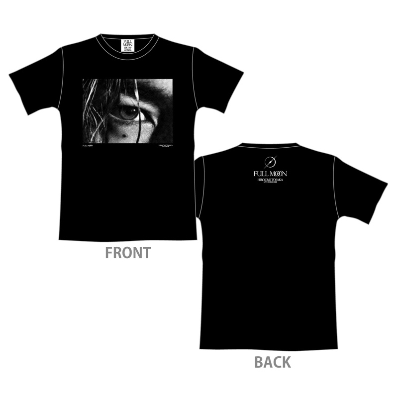 FULL MOON フォトTシャツ[L] / BLACK : HIROOMI TOSAKA (登坂広臣