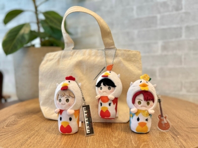 MGA なりきり！からあげクン ぬいぐるみキーチェーン（3種セット