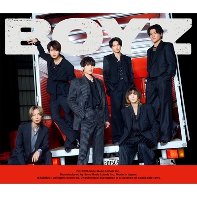 3形態同時購入セット》BOYZ (初回盤A+初回盤B+通常盤) : SixTONES