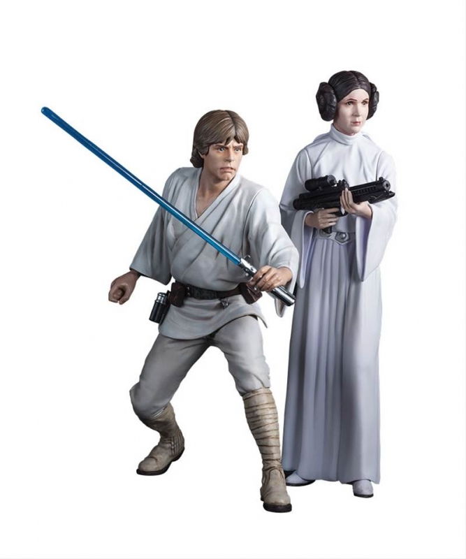 ARTFX+1/10 スター・ウォーズ ルーク・スカイウォーカー＆レイア姫