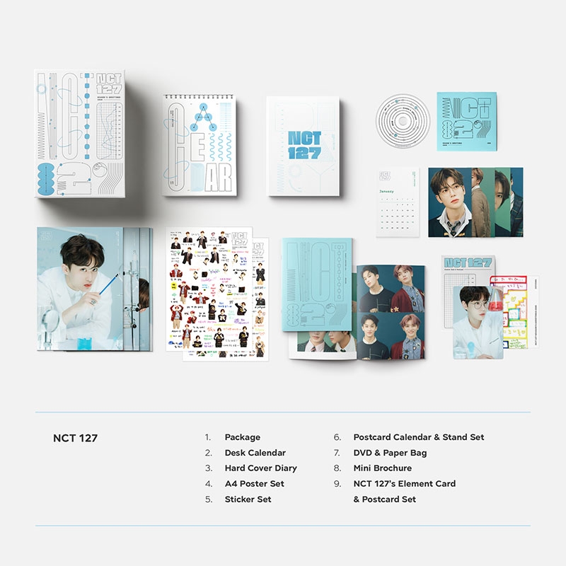 NCT 127 2020 SEASON'S GREETINGS［CALENDAR+DVD+GOODS］ : NCT 127