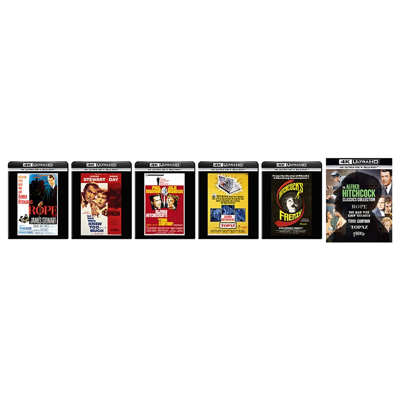 アルフレッド・ヒッチコック クラシックス・コレクション Vol.3 4K