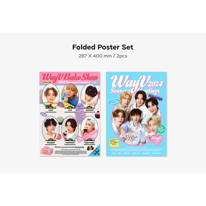 WayV 2024 SEASON'S GREETINGS[CALENDAR＋GOODS] : WayV (威神V