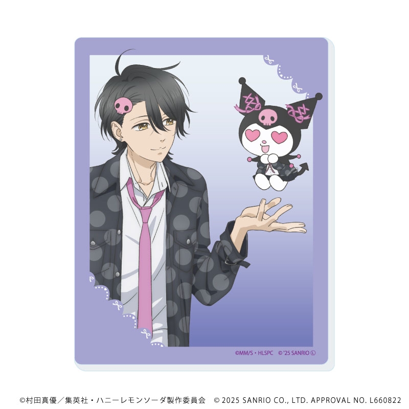 全種セット】アクリルカード（全6種）/ ハニーレモンソーダ×サンリオ