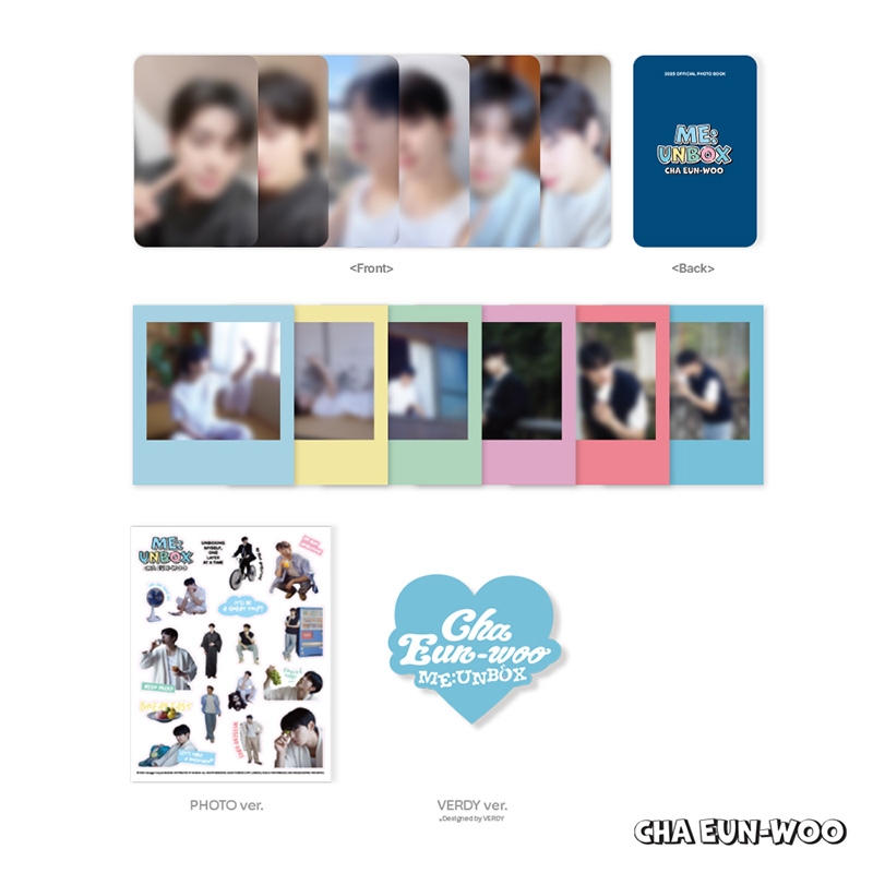 チャウヌ フォトブック＋キーホルダー＋ポスター＋ポストカード＋