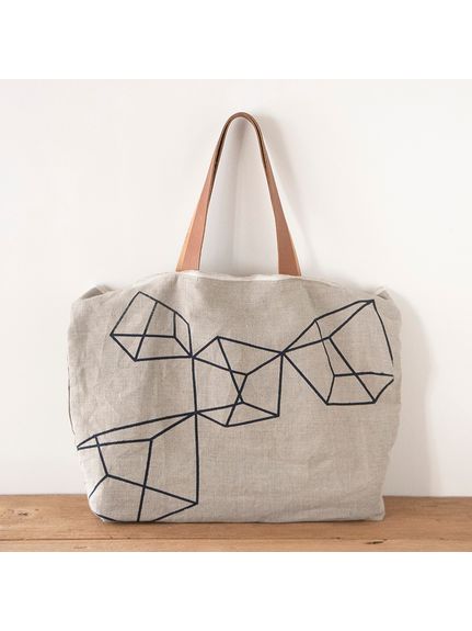 breezy blue ウォッシャブルリネン 2WAYバッグ（バッグ・ポーチ