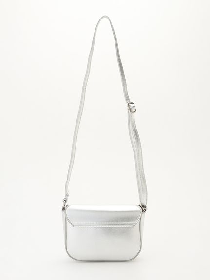 ラメ合皮ショルダーバッグ（ショルダーバッグ）｜hakka kids（ハッカ