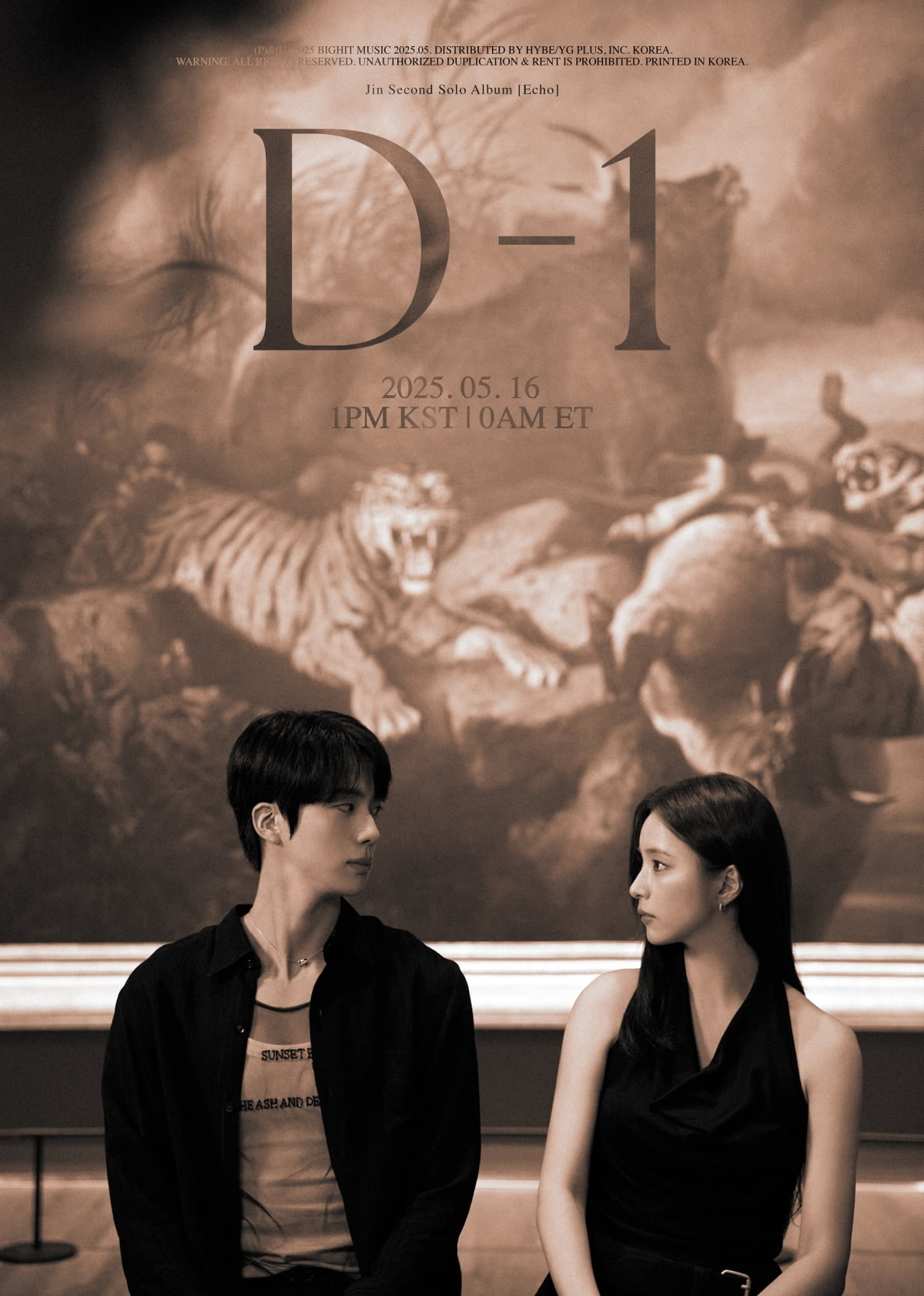 BTSのジン、ソロミニアルバム『Echo』で感情の共鳴を届ける