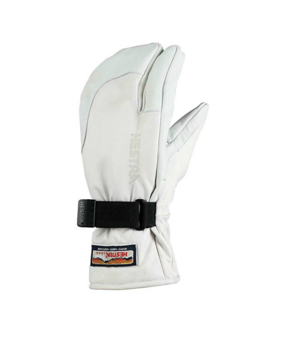 ヘストラ(HESTRA) スキーグローブ ミトン 3フィンガーフルレザー FULL