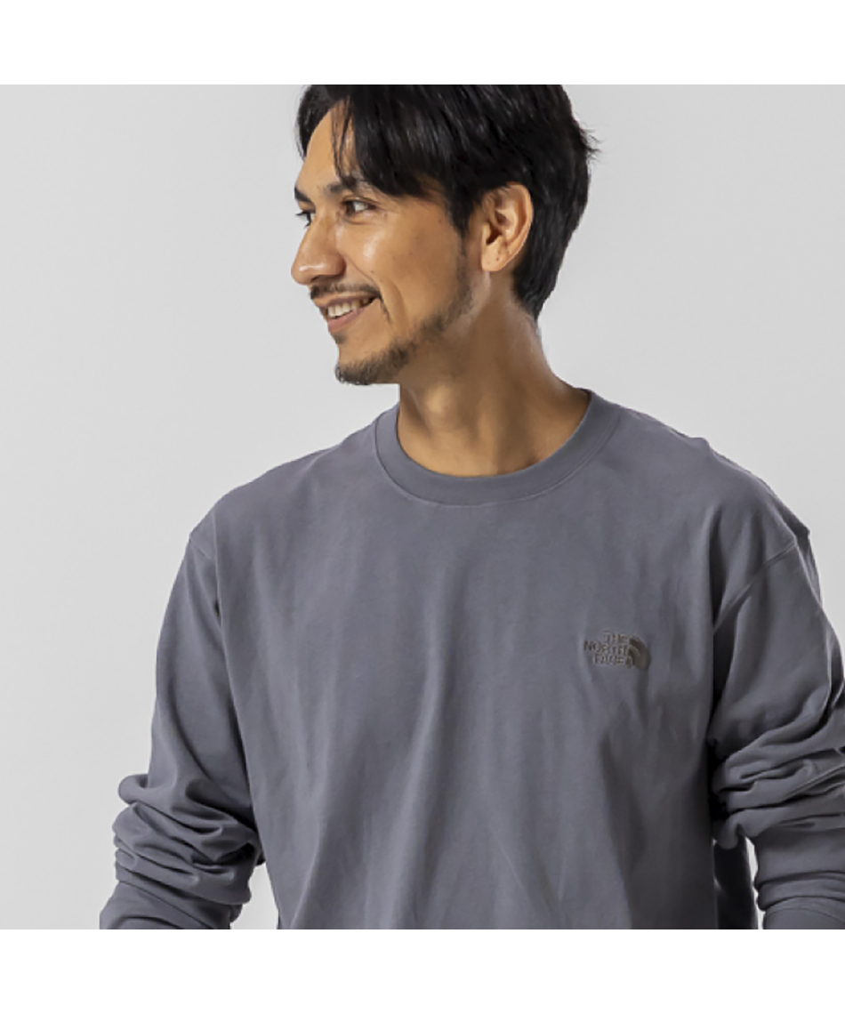 Tシャツ 長袖 ハーフドーム ウィンドウ 長袖 T NT82546-SP 【国内正規