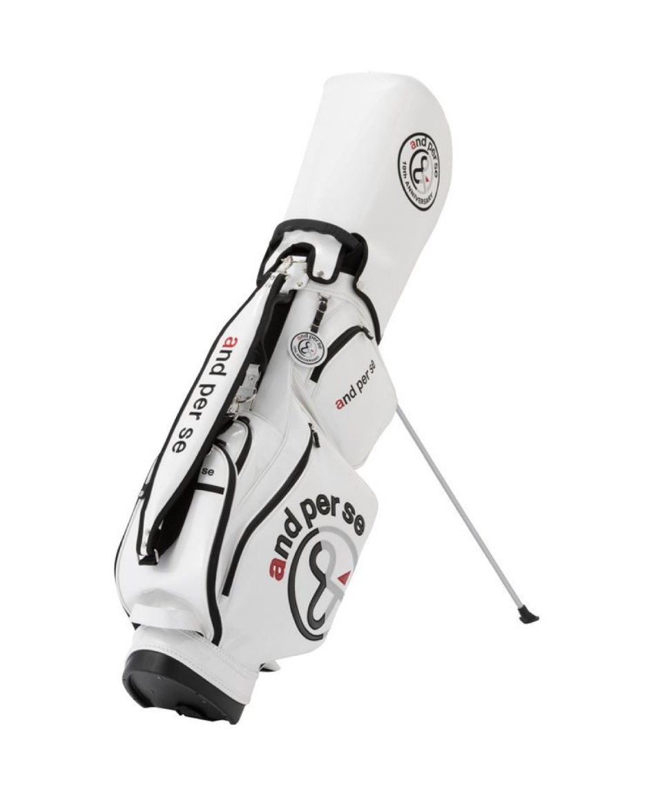 アンパスィ(and per se) スタンドキャディバッグ ゴルフバッグ AUA7002