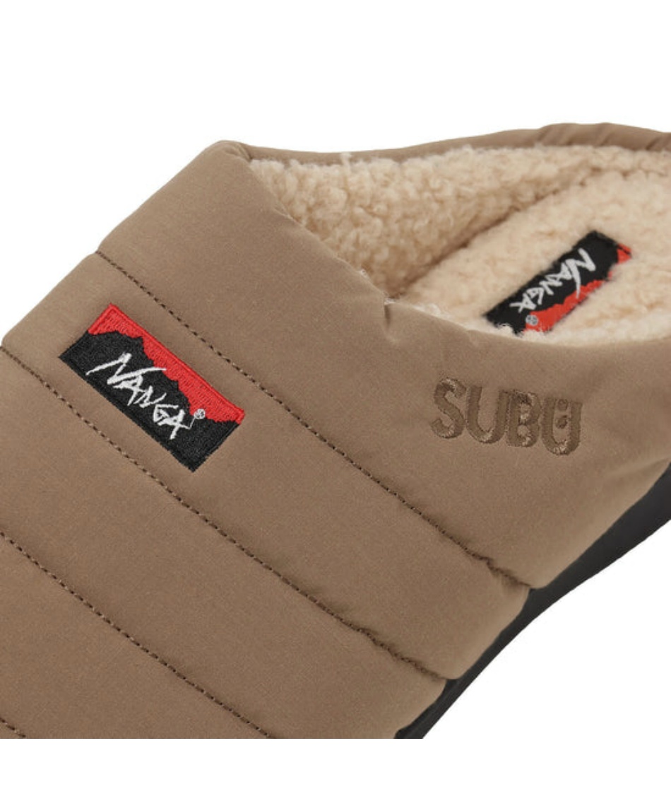 スリッポン ナンガ×スブ ヒノックウィンターサンダル NANGA×SUBU HINOC