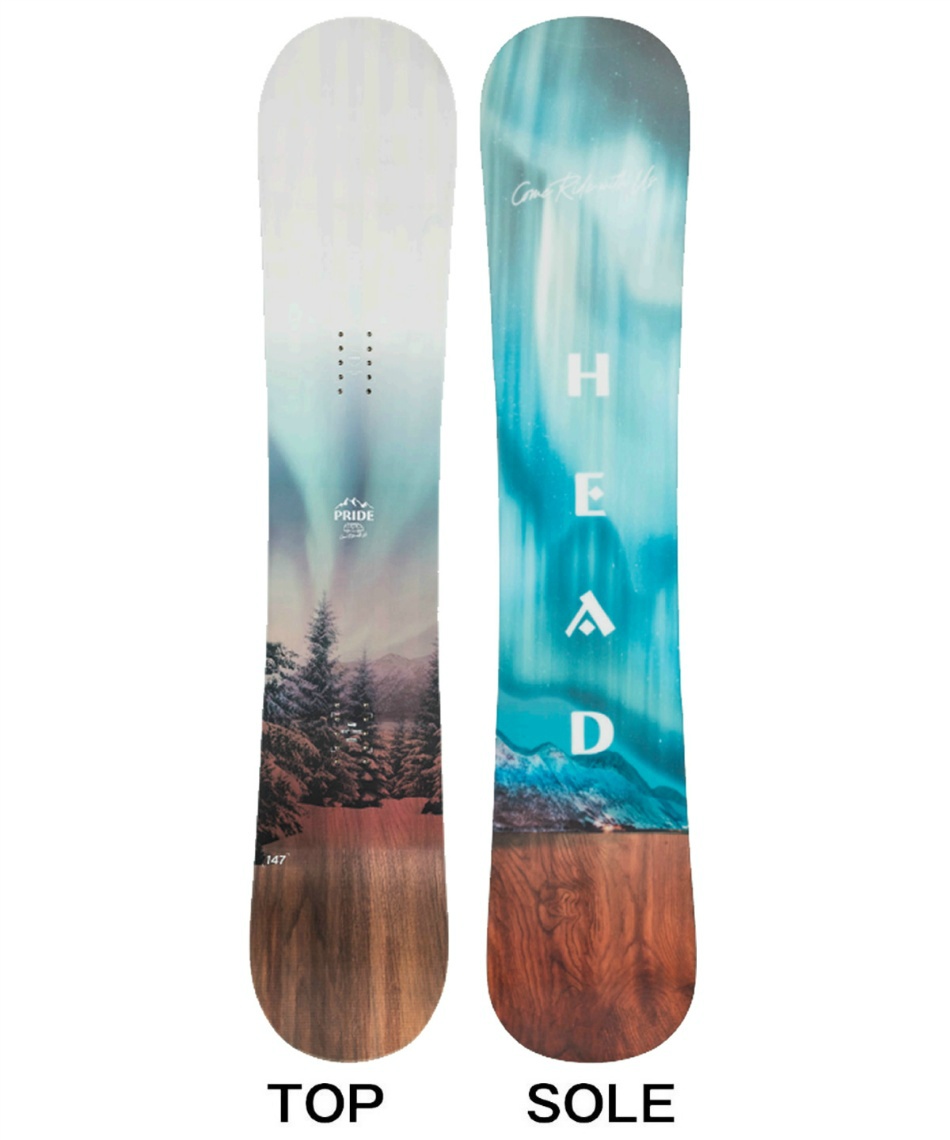 スノーボード 3点セット PRIDE 2.0 AURORA+BASE++SUPERB ボード板＋