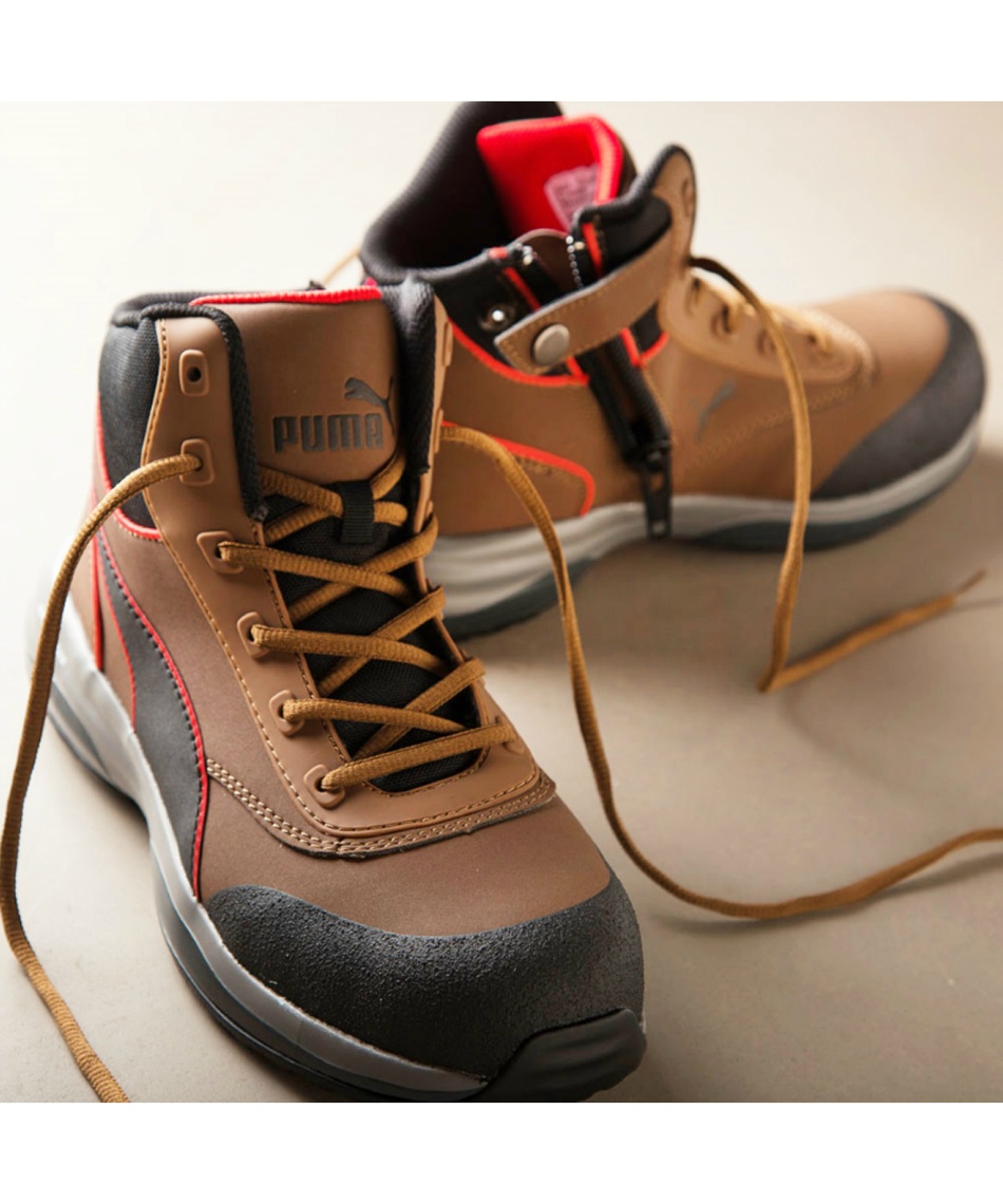 安全靴 ラピッド ブラウン ミッド ジップ Rapid Brown Mid Zip 63.554