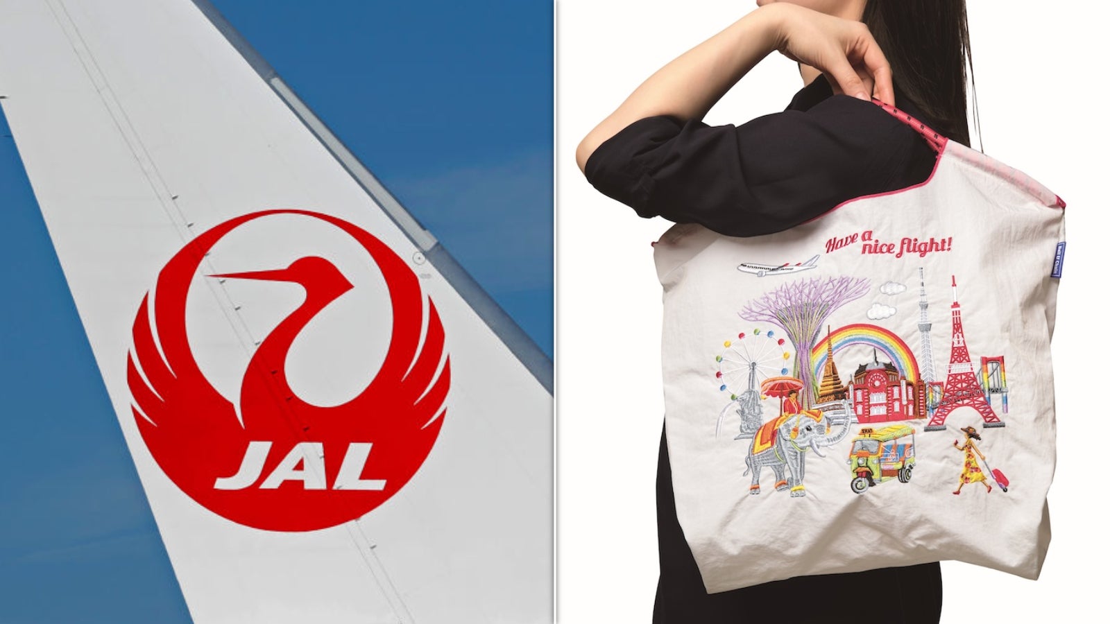 ボールアンドチェーン エコバッグ JAL機内販売 オンライン購入 ギフト