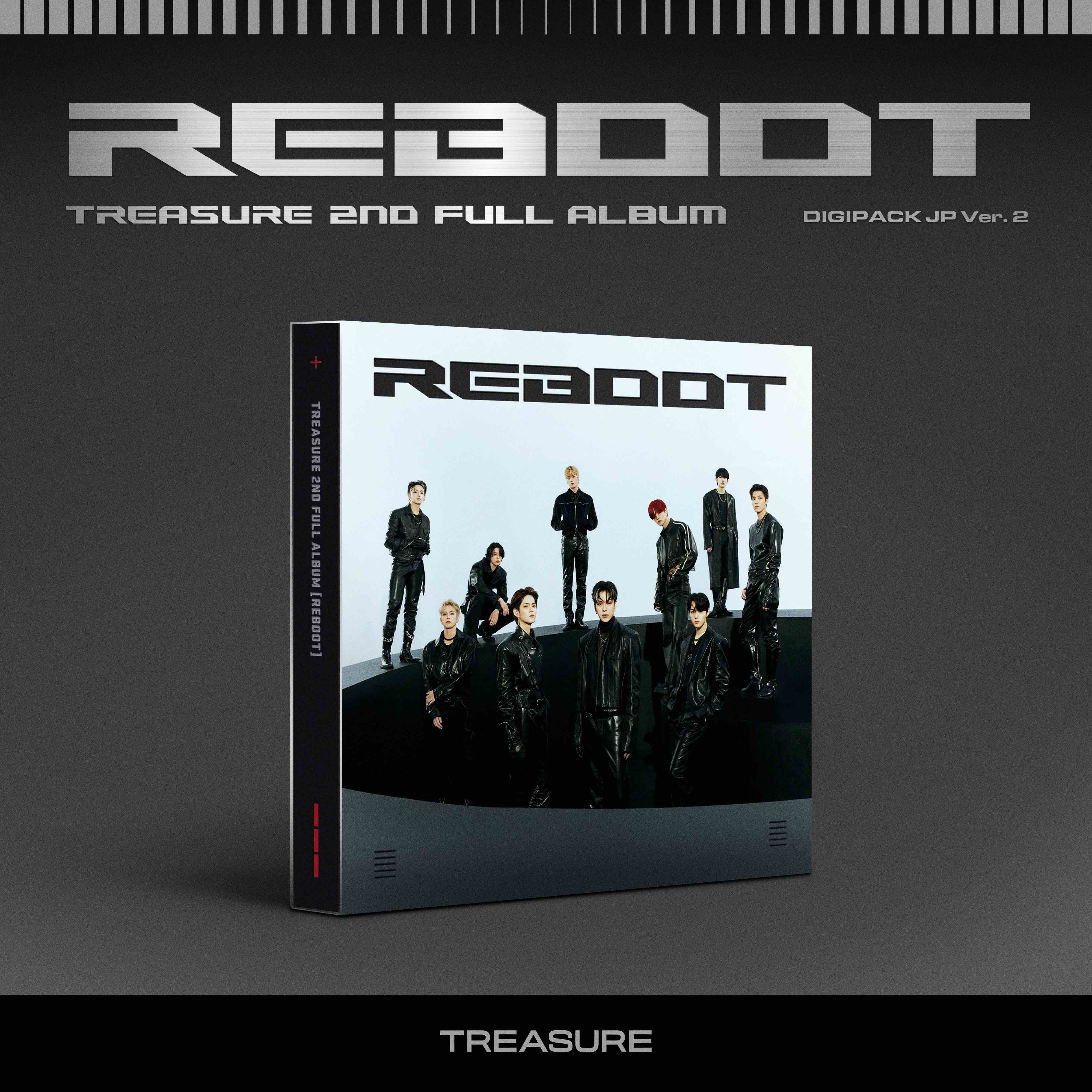 2nd FULL ALBUM『REBOOT』 - DISCOGRAPHY | TREASURE（トレジャー