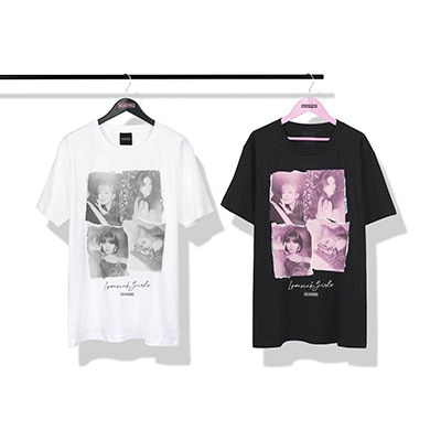 フォトTシャツ（BLACKPINK/WHITE）（S/M/L）