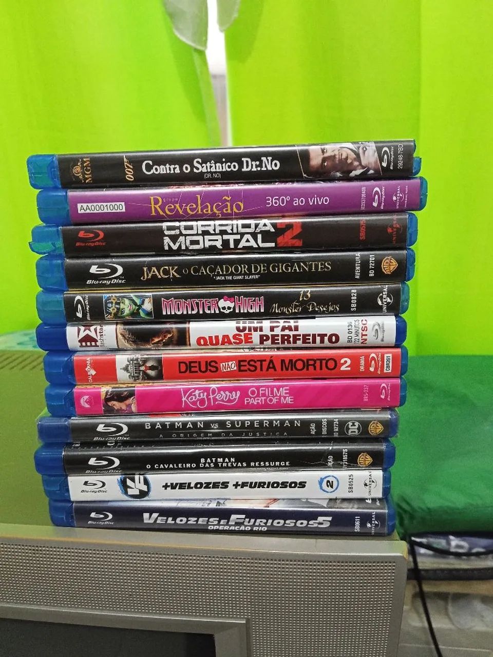 Lote de Blu ray 12 unidades - DVD, Blu-Ray e Vídeo Cassete