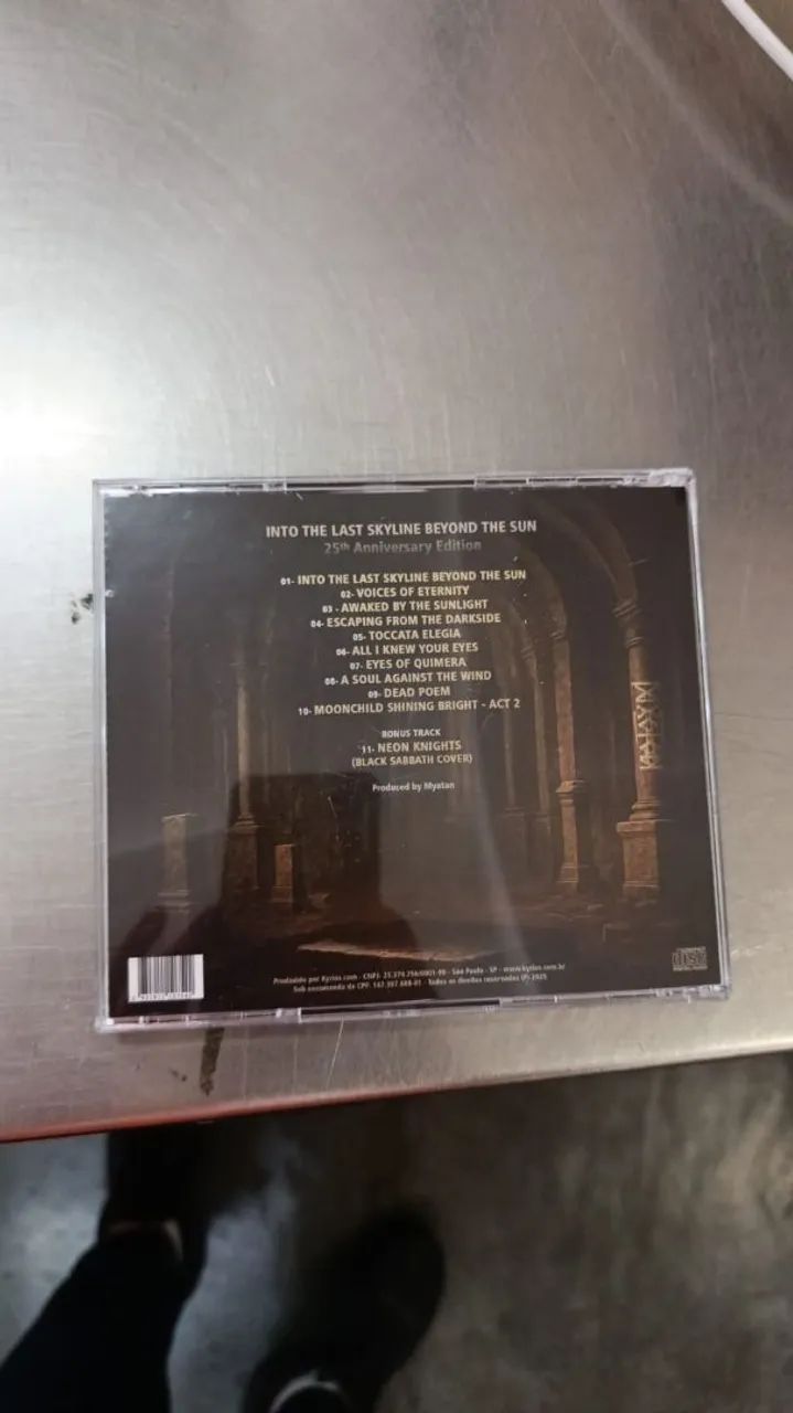 CD MYATAN INTO THE LAST SKYLINE BEYOND THE SUN - 25th Anniverary