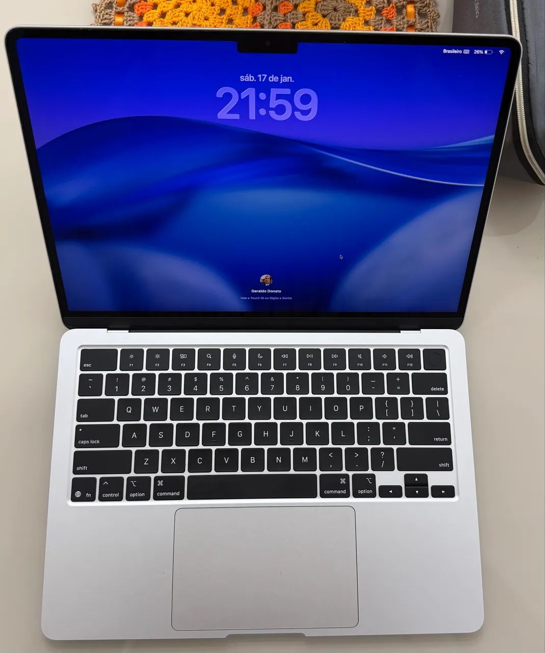 MacBook Air M4 256GB 16GB 13? Silver Garantia Apple! Zerado