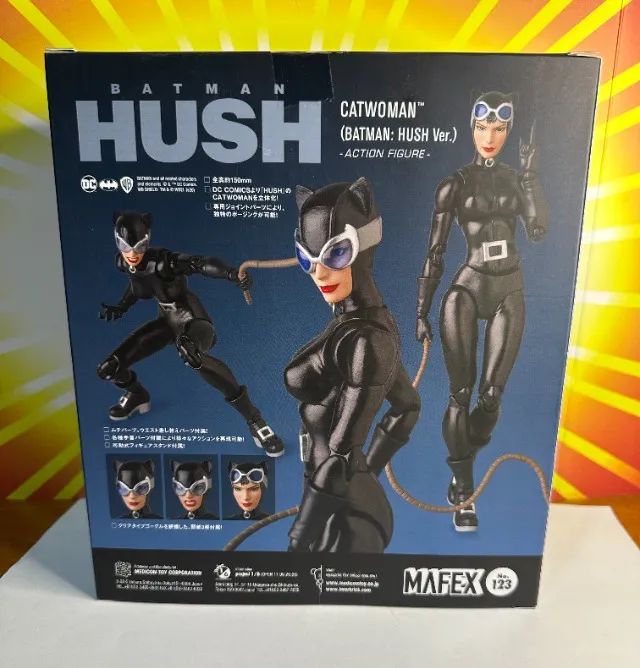 Mafex Catwoman Nº123 Batman Hush DC Comics - Hobbies e coleções
