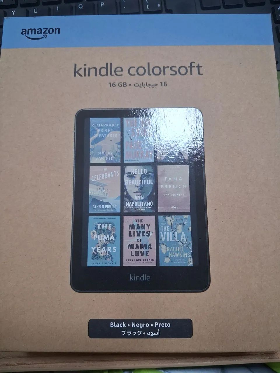 Vendo um Kindler colorsoft Black Negro 16gb na caixa lacrado Novo